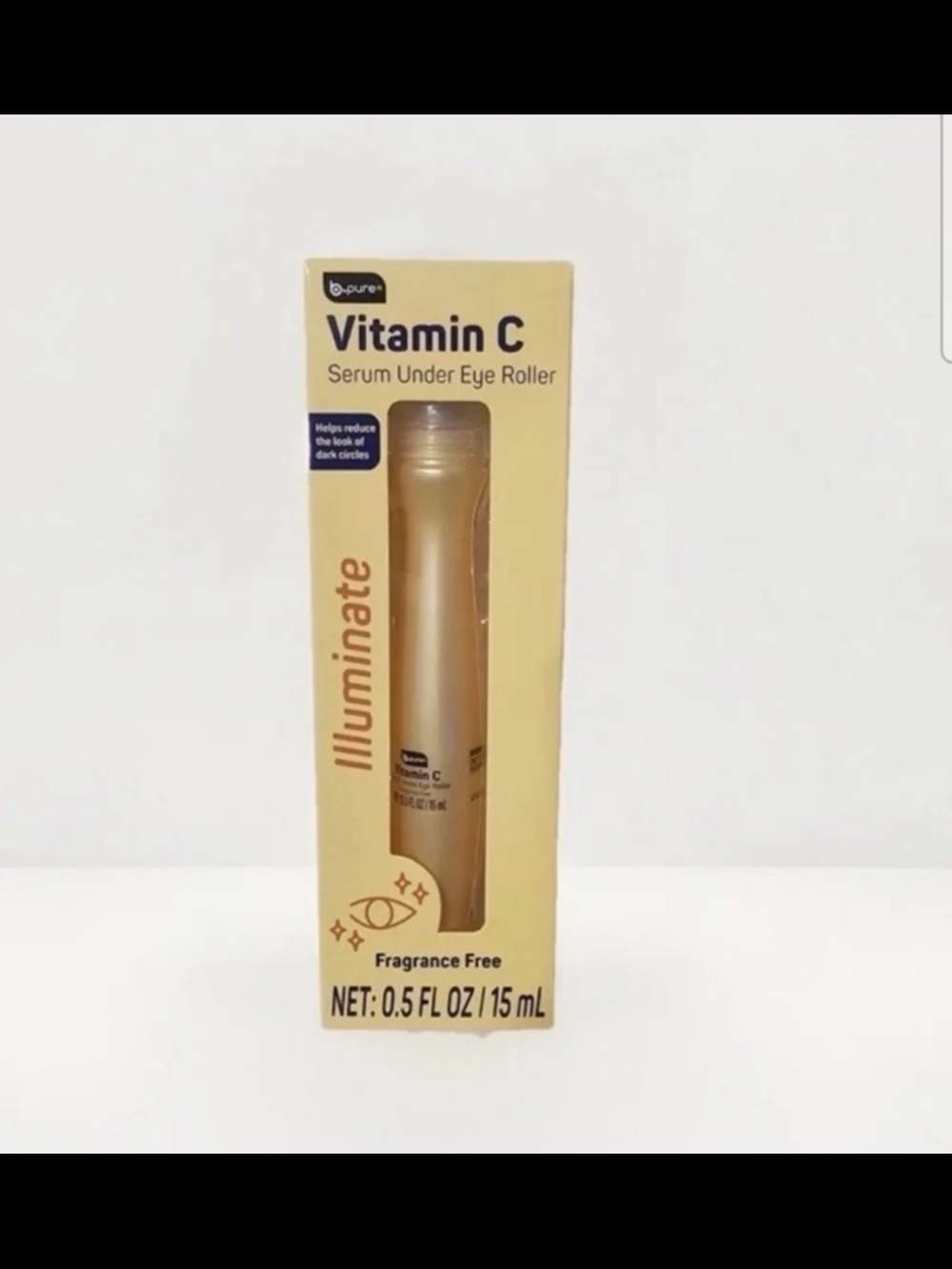 B.pure Vitamin C Serum Under Eye Roller 0.5fl oz BNIB